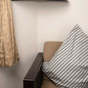 100% Cotton Yarn-Dyed Stripe Woven Pillow <b>Cushion</b> Cases Light Green Zipper Closure American Square Design Home Hotel Hospital - Product Image 1