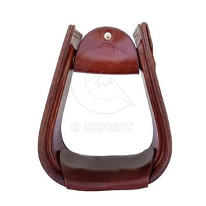 Estribos de alta calidad Estribos de caballo de acero inoxidable Estribos de equipo de equitación flexibles de seguridad hechos en Pakistán - Product Image 3