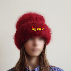 หมวกบีนนี่ถักอะคริลิคแจ็คการ์ดให้ความอบอุ่นสำหรับฤดูหนาว2025ออกแบบโลโก้ได้ตามต้องการแบบวินเทจปัก3D ชายหาด - Product Image 1