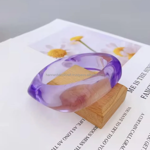 New Arrival Bangles for Women Metal Bangle Bracelets Set Resin <b>Acrylic</b> <b>Jewelry</b> Set of 7 Bangles by HANNAN HANDICRAFT - Product Image 4