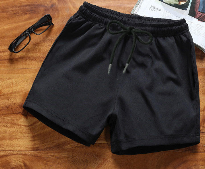 310 solid color pants black