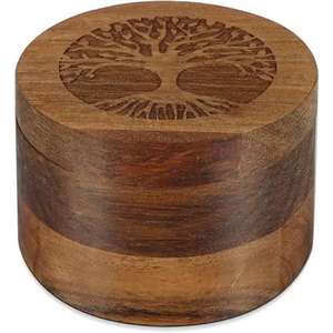 โกศไม้โกศไม้โกศสำหรับเผาขี้เถ้าไม้โกศสำหรับสุนัขและแมว - Product Image 4