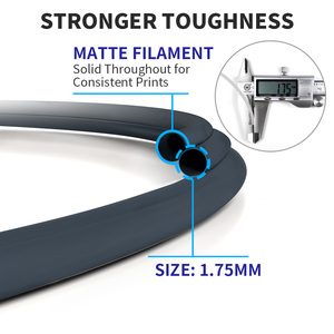 Nuovo Filamento PLA Opaco 1.75mm 1KG, Confezione di Ricarica PLA Opaco 10 Rotoli, Vari Colori, Blu Opaco per Stampante 3D - Product Image 3