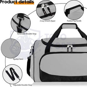 กระเป๋าใส่ไม้ฮอกกี้น้ำแข็งคุณภาพสูง น้ำหนักเบา ระบายอากาศได้ดี ปรับแต่งได้ หลายช่องสำหรับจัดเก็บ จากผู้ผลิตที่ดีที่สุด - Product Image 2