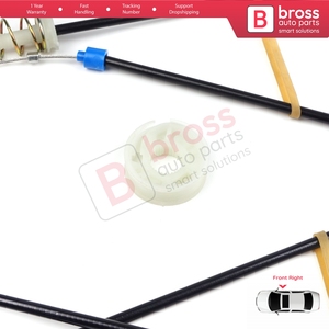 Kit de réparation de lève-vitre BWR982 côté droit pour Cooper MK1 R50 R52 R53 2001-2008 2/3 portes HB Cabriolet 51337039452 - Product Image 3