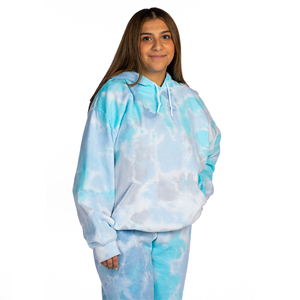 High Quality Loose Pullover <b>Hoodie</b> for Women Custom Logo Casual <b>Tye</b> <b>Dye</b> Oversized Sweatshirts Plus Size with Drawstring - Product Image 2