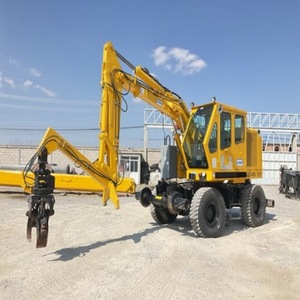 Excavadora de ruedas usada de alta calidad y bajo precio, excavadora de segunda mano en venta. - Product Image 1