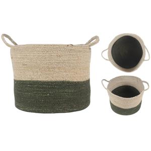 Panier de rangement en jute brun fini jute Solution d'organisation de la maison élégante et pratique Panier de rangement en jute - Product Image 3