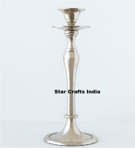 Bougeoir en métal doré de luxe bougeoir simple en laiton aluminium acier fer avec personnalisation à des prix raisonnables - Product Image 1