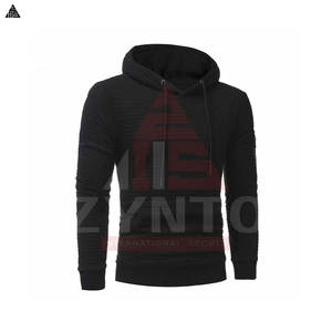 Service OEM, sweat à capuche en molleton de haute qualité avec logo personnalisé, créez votre propre design, sweat à capuche en molleton mélangé de coton et logo pour hommes - Product Image 6