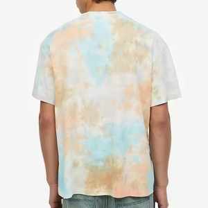 T-shirt surdimensionné en polyester et coton mélangé avec logo personnalisé/Stock Vente en gros - Product Image 5