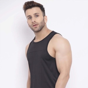 Fashion Tank Tops Breathable Lightweight Gym Wear Cotton Bamboo Fiber Custom Text Printed Solid Color <b>Singlets</b> Plus Size - Product Image 4