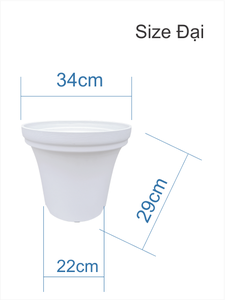 Pot rond évasé moderne de haute qualité pour la maison et le jardin Pots et jardinières de fleurs haut de gamme - Product Image 2