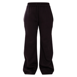 Ensembles de jogging à capuche noir personnalisé de haute qualité en coton imprimé polaire survêtements décontractés personnalisés pour hommes et femmes pour l'hiver - Product Image 5