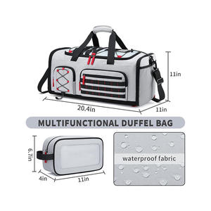 Bolsa Mujer Hombre Deporte Kitbag Duffel Zapato Compartimento. - Product Image 6