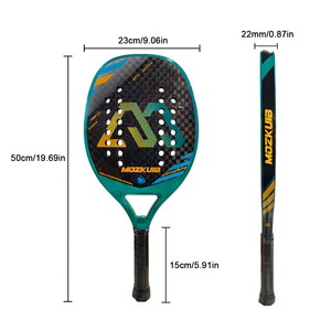 2025 High Quality 18K Carbon Fiber Custom Your Brand <b>Beach</b> <b>Tennis</b> Racket Paddle Racket pakistan Factory Directly - Product Image 4