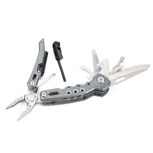 Attrezzo Multifunzione Personalizzato 14-in-1 per Avventure all'Aperto e Sopravvivenza, Coltelli e Utensili - Product Image 5