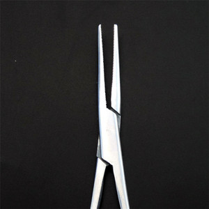 Pinzas Quirúrgicas Veterinarias de Acero Inoxidable Plateado de 7/6.3/5.5 Pulgadas, Pinzas Hemostáticas Rectas y Curvas, Instrumentos QUIRÚRGICOS - Product Image 4