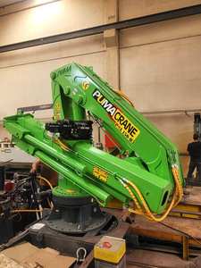 Pumacranes Grúa de cubierta marina de 6 toneladas Construcción fuerte Pluma de nudillo Bomba hidráulica de momento de alta carga Mejor calidad Nueva caja de cambios - Product Image 4