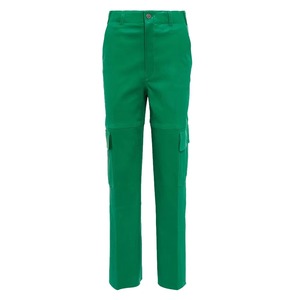 Pantalones Casuales de Cuero Transpirables y Cómodos para Hombre, Cintura Alta, Frente Plano, 100% Poliéster, en Oferta - Product Image 1