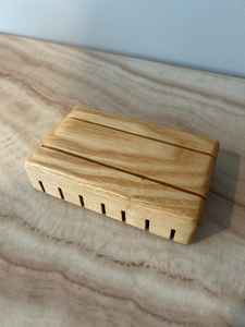 Boîte à savon en bambou naturel naturel fabriqué au Vietnam porte-vaisselle/porte-savon en bois de bambou - Product Image 2