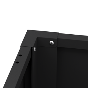 Boîte <span class=keywords><strong>de</strong></span> rangement <span class=keywords><strong>de</strong></span> <span class=keywords><strong>jardin</strong></span> <span class=keywords><strong>en</strong></span> <span class=keywords><strong>acier</strong></span> galvanisé, <span class=keywords><strong>coffre</strong></span> à outils <span class=keywords><strong>de</strong></span> <span class=keywords><strong>jardin</strong></span> personnalisé, noir, grande capacité, design industriel moderne, rangement extérieur pour patio - Product Image 4