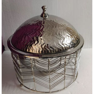 Antique élégant hôtel Ware traiteur plat service de nourriture Buffet plus chaud Dessert affichage des aliments plat à friture pour la meilleure vente - Product Image 1