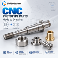 Pièces de prototype CNC pour la validation de nouveaux produits en laiton, acier inoxydable, aluminium et acier