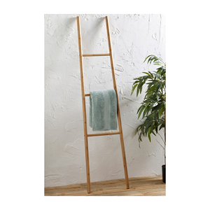 Escalera de bambú natural, muebles de bambú para la decoración del hogar y el jardín, accesorios para el hogar - Product Image 4