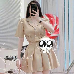 ชุดสเวตเตอร์แบบซักได้สำหรับผู้หญิงบรรจุภัณฑ์ตามแบบที่กำหนดเองบรรจุภัณฑ์แบบ ODM ธรรมชาติชุดการจัดเรียงสำหรับเด็กผู้หญิง2ชิ้น - Product Image 5