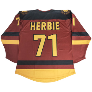 Uniforme de hockey sobre hielo sublimado de poliéster de nuevo diseño personalizado profesional - Product Image 2