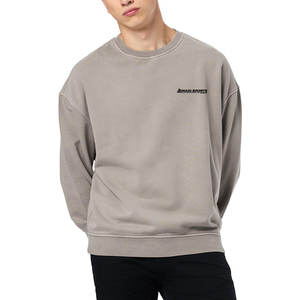 Sweatshirts pour hommes à manches longues, respirants, vêtements pour hommes, mélange de polyester/coton, sweatshirts pour hommes en vente - Product Image 1