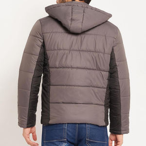 Chaqueta Acolchada Personalizada al por Mayor con Logotipo Personalizado para Hombre, Chaqueta Casual de Invierno para Hombre con Bolsillos - Product Image 2