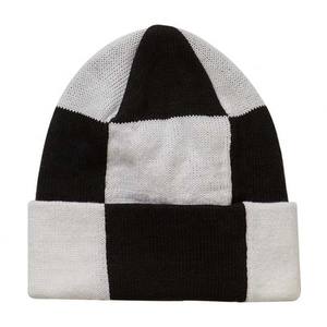 หมวกบีนนี่ถักไหมพรมแบบใหม่สำหรับฤดูหนาว / แฟชั่นสตรีทแวร์ปี 2025 คุณภาพสูง ผ้าฝ้าย 100% สีพื้น ปักลาย 3 มิติ - Product Image 3