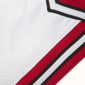 Basketball Shorts <b>White</b>/Black Mesh Shorts Fitness Beach Basketball Jogging <b>Man</b> Loose Short <b>Pants</b> Custom All Sizes - Product Image 5