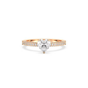 REYES Hip Hop 14K oro sólido HPHT CVD laboratorio cultivado diamante solitario anillo para mujer lujo IGI certificado regalo de boda joyería - Product Image 2