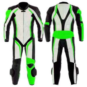 Combinaison de moto en cuir légère pour homme, respirante, séchage rapide, coupe-vent, personnalisable, facile à porter, toutes saisons – Meilleures ventes - Product Image 1