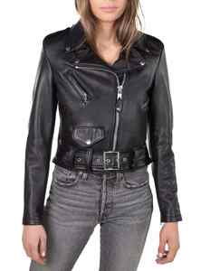 แจ็กเก็ตผู้หญิงหนังแท้แห้งเร็วมีซิประบายอากาศทำจากผ้าฝ้าย - Product Image 3