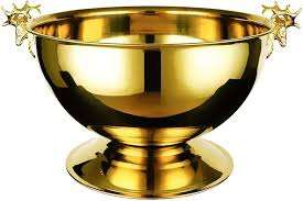 Tazón de Hielo Redondo de Acero Inoxidable de Lujo, Artículos de Bar Dorados para el Hogar, Hotel, Restaurante, Tazón de Hielo Decorativo de Metal Pulido - Product Image 3