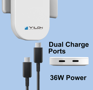 2025 productos de tendencia 36w GAN adaptador de cargador portátil Delgado productos inteligentes cargador de viaje de enchufe de pared para <span class=keywords><strong>iPhone</strong></span> - Product Image 6