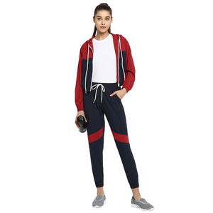 Chándal ajustado personalizado de manga larga para mujer, trajes de entrenamiento para correr y Fitness, chándal liso, gran oferta - Product Image 5