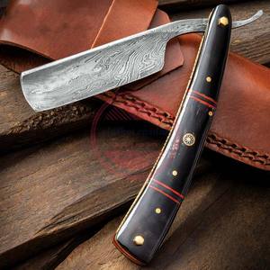 Maquinilla de afeitar plegable Damasco Maquinillas de afeitar de acero inoxidable - Product Image 5