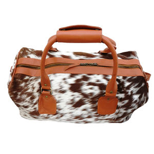 100% ผลิตจากหนังแท้สำหรับทุกเพศกระเป๋าดัฟเฟิลกระเป๋าหนังแท้ - Product Image 5