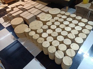 เขียงไม้ไผ่ธรรมชาติเขียงทนทานสำหรับใช้ในครัว - Product Image 6