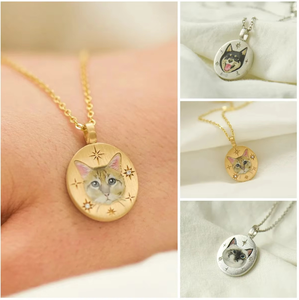 จี้แมวน่ารัก พวงกุญแจไฟ LED สำหรับกลางคืน ชาร์จ USB ได้ เป็นมิตรกับสิ่งแวดล้อม กันน้ำ ตกแต่งห้องนอน - Product Image 1