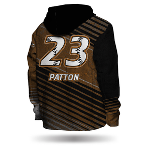 Vêtements de sport personnalisés de haute qualité pour hommes Sweat à capuche thermique sublimé Polyester à séchage rapide respirant à capuche solide pour Club sportif - Product Image 4