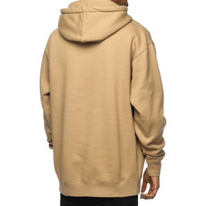 Sweat à capuche de haute qualité Polyester coton pull chaud hommes sweats à capuche en gros régulier solide impression personnalisée broderie sweats à capuche - Product Image 3