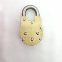 40 ans de garantie 100% en laiton OEM, cadenas personnalisés/cadenas de Style Antique/cadenas de confinement Alcatraz avec 3 clés principales