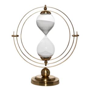 Premium Metal Hourglass Timer Handcrafted Eco-Friendly Durable Home Decor <b>Desk</b> Display Modern Minimal Style Sand Holder Accent - Product Image 6