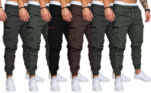 Whole Sale Streetwear Jogger Track Pants Baggy Sweat <b>Trouser</b> Oversized Wide Leg with side slits Flared Sweatpants for Men Multi - Product Image 6
